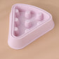 Pizza Shape Slow Feeding Pet Bowl