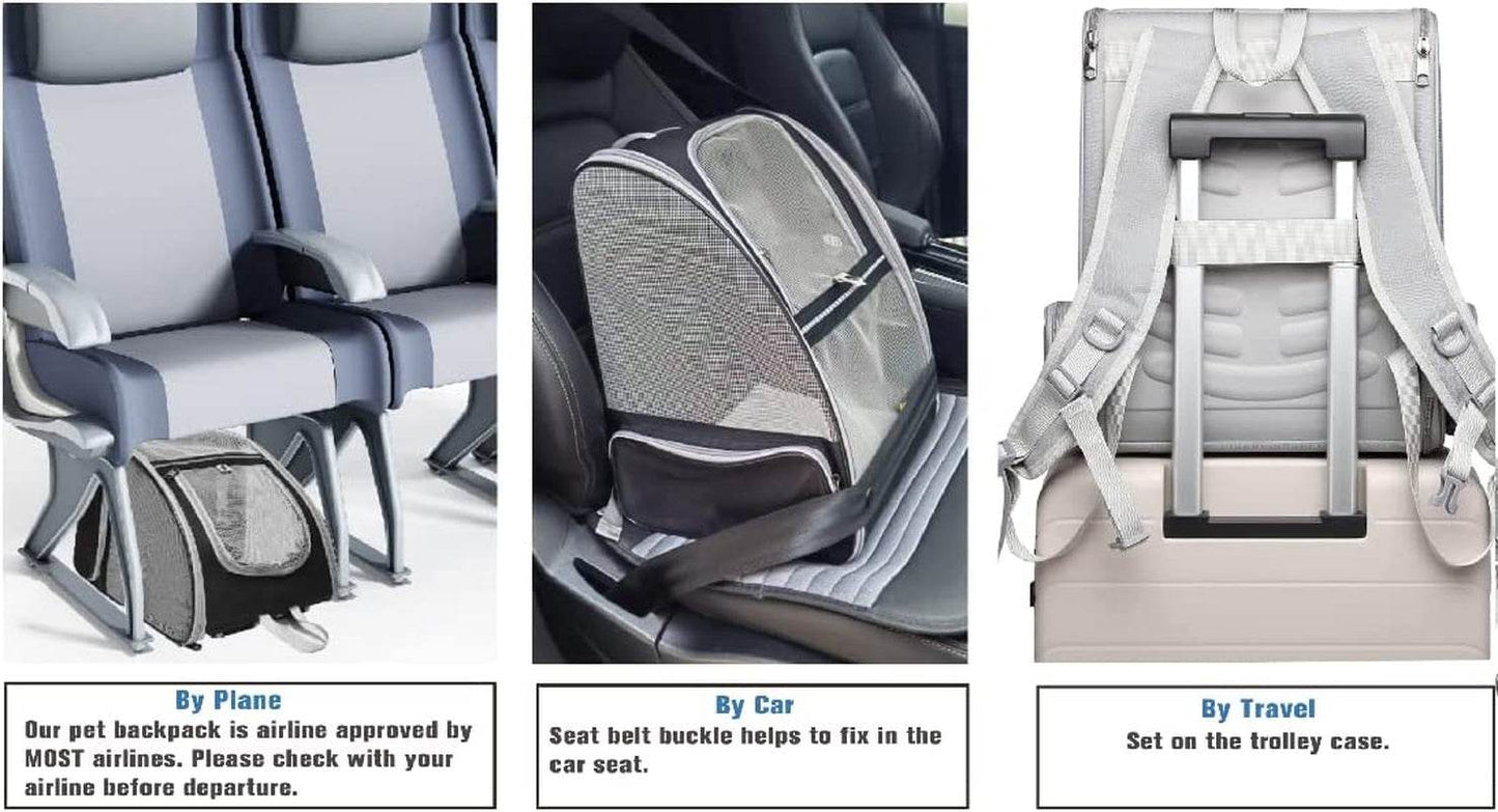 Innovative Traveler Bubble Backpack Pet Carrier for Cats and Dogs