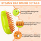 Steamy 3-in-1 Steam Pet Grooming Brush Self-Cleaning Hair Removal