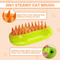 Steamy 3-in-1 Steam Pet Grooming Brush Self-Cleaning Hair Removal