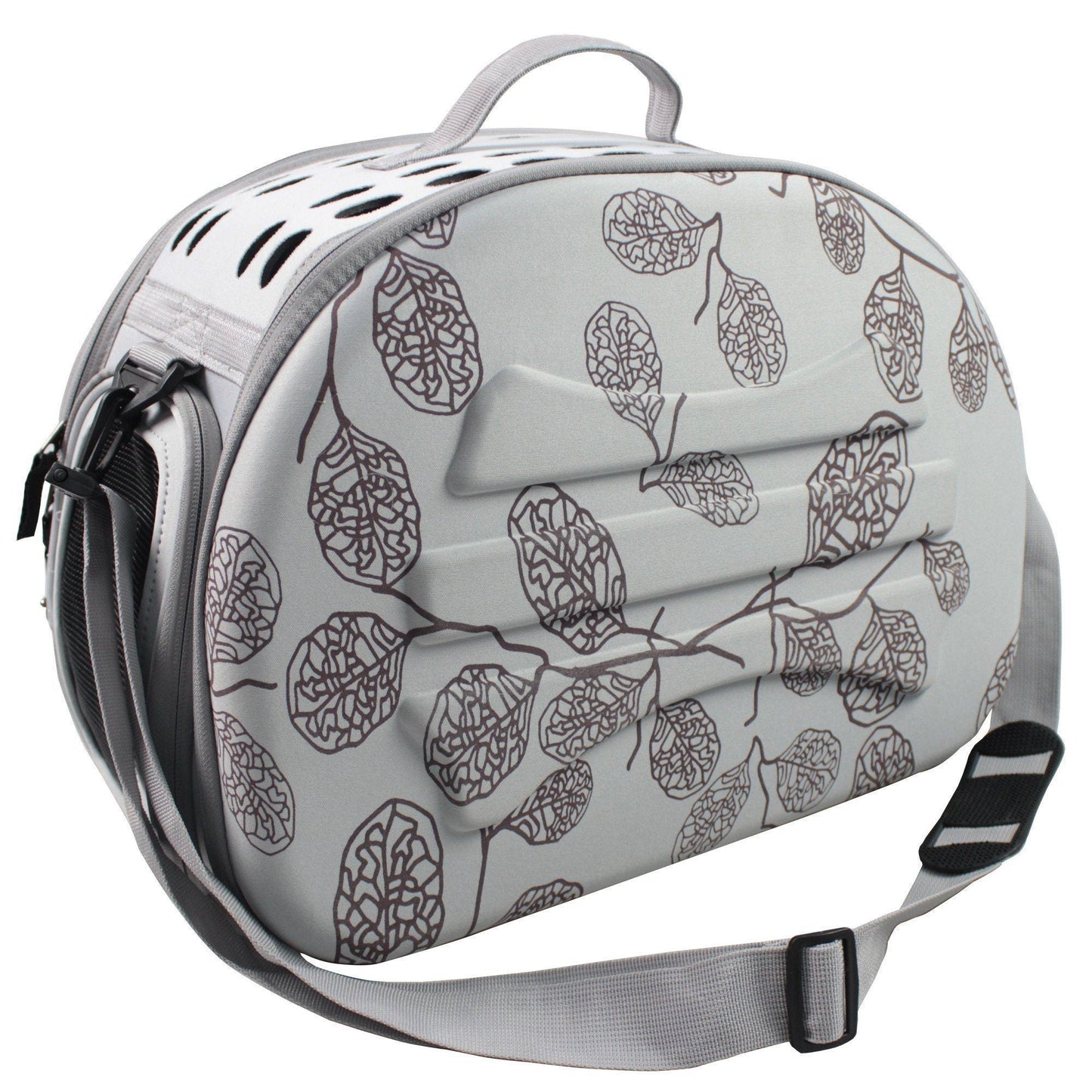 Narrow Shelled Lightweight Collapsible Military Grade Designer Travel Dog Carrier