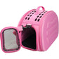 Narrow Shelled Lightweight Collapsible Military Grade Designer Travel Dog Carrier