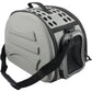Narrow Shelled Lightweight Collapsible Military Grade Designer Travel Dog Carrier