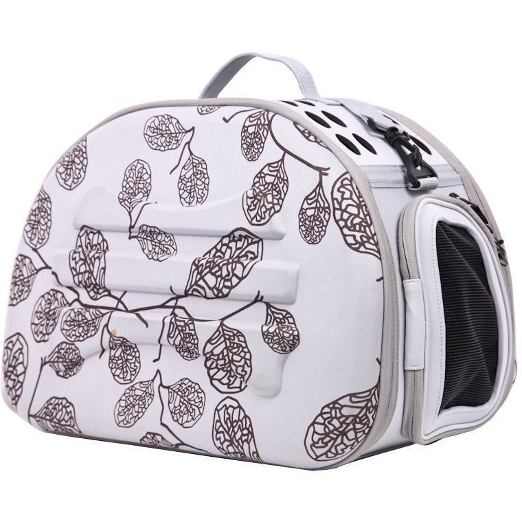 Narrow Shelled Lightweight Collapsible Military Grade Designer Travel Dog Carrier