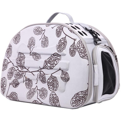 Narrow Shelled Lightweight Collapsible Military Grade Designer Travel Dog Carrier